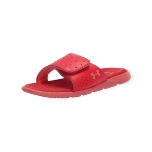 Under Armour Ignite Pro Women's Red Slide Sandals Size 12 NWT